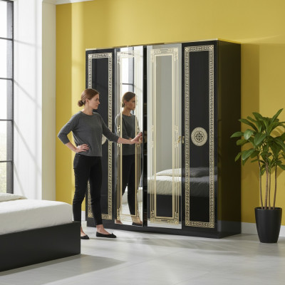 Schaf Edler Kleederschaf Made in Italy Klassesch Schief Schlofzëmmer
