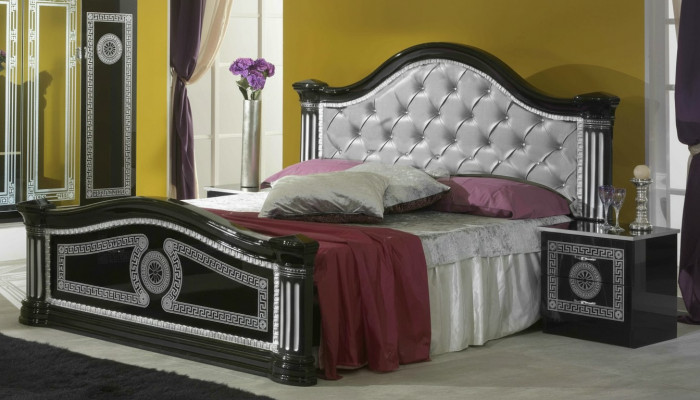 Luxus Chesterfield Better Kinnekräichlecht Holz Bett Palais Hotel Duebelbett 180x200