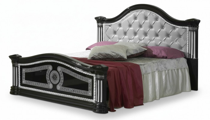 Luxus Chesterfield Better Kinnekräichlecht Holz Bett Palais Hotel Duebelbett 180x200