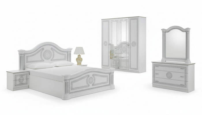 Schlofkummer Italienesch Miwwelen Set Modern Luxus 6 Stéck. Bett Better Schaf Neien