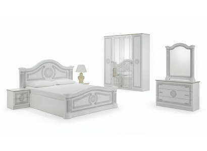 Schlofkummer Italienesch Miwwelen Set Modern Luxus 6 Stéck. Bett Better Schaf Neien