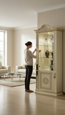 Luxus Vitrinn Vitrinn Schaf Holz Schaf Glas Schief Italienesch Miwwelen Nei