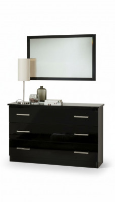 Buffet Schräiner Kommode Spigel Eechte Handaarbecht Holz Regal 2tlg Regaler Kommoden