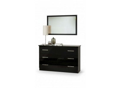 Buffet Schräiner Kommode Spigel Eechte Handaarbecht Holz Regal 2tlg Regaler Kommoden