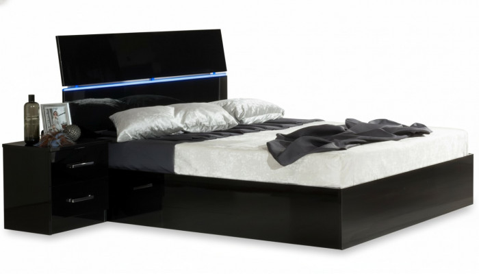 Design Nuecht Dësch Konsole Glanz Dëscher Konsolen Schlofzëmmer Beistell Holz Nei
