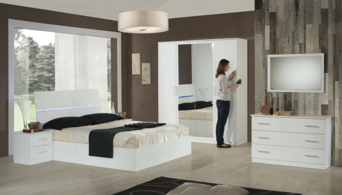Klassesch Schlofkummer Bett Hotel duebel Textil Better Polster Made in Italy