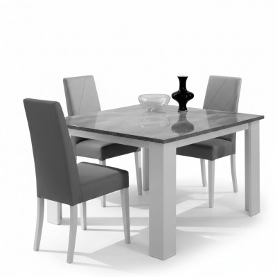 Design Iessdësch Quadratfërmegen Moderne Dësch Iesszëmmer Holz Dëscher