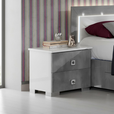 Design Nuecht Dësch Konsol Niewendëschlafzëmmer Luxus Konsolendëscher Holz Nei