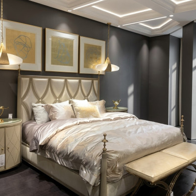 Klassesch Bett Barock Rokoko Hotel Better Polsterbett Duebelbett Lieder