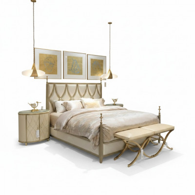 Klassesch Bett Barock Rokoko Hotel Better Polsterbett Duebelbett Lieder