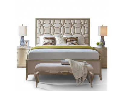 Designer Polster Duebelbett Better Bett Schlofzëmmer Eebett Textil Lieder