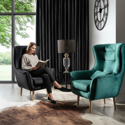 Design Sessellelounge Club Fernsee Stull Stillen Relax Lehnstull Büro Gepolstert Nei
