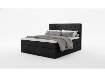 Bett Këssen Design Luxus Hotel Better Koppel 180x200cm Schlofzëmmer Stoff