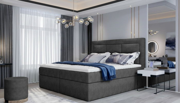 Textildesign Bett Duebel Better Luxus Koppel Modern Hotel Gestell Schlof
