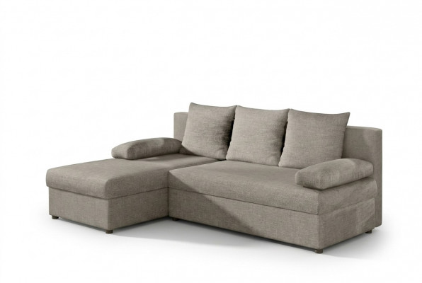 Design LForm Sofa Canapé Polster Schlofssofa Textil Bettfunktioun Canapéë Grupp
