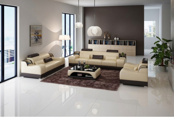 Design Couch Këssen Sofas Lieder Modern Sofagarnitur 3 Sëtzer Dräisëtzer