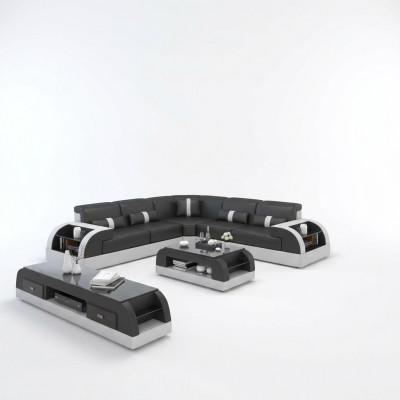 Designer Canapé Canapé Polster Wunnlandschaft Eckcanapé Eckcanapé L Form