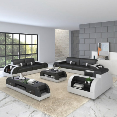 Couch-Garnitur 311 Sëtz Design Canapé Polstersofa Modern Garnitur Grupp