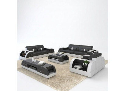 Sëtzkombinatioun 3+1 Plazen Stoffdesign Couch Polster Sofae Modern Set Grupp