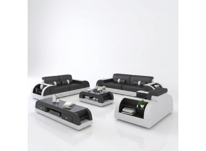 Design Sofa Couch Polster Sofas Couchen Sëtz Garnitur Lieder 3sëtzer