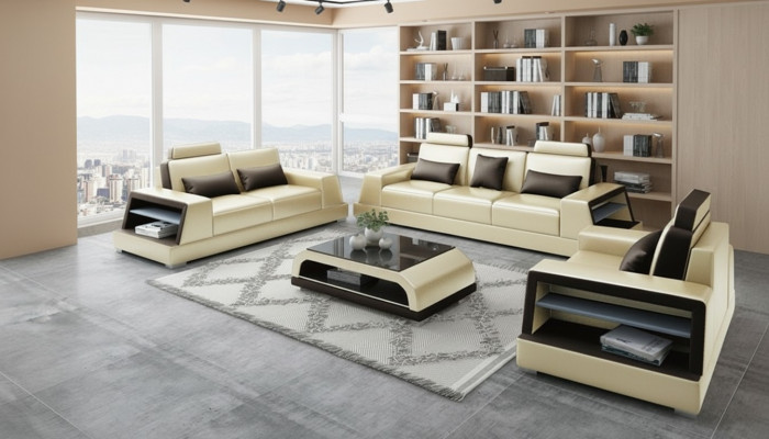 Sofagarnitur 3+1 Sëtzerset Design Sofas Polstersofas Relax Modern
