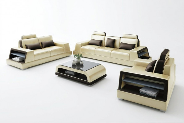 Sofagarnitur 3+1 Sëtzerset Design Sofas Polstersofas Relax Modern