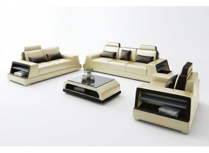 Sofagarnitur 3+1 Sëtzerset Design Sofas Polstersofas Relax Modern