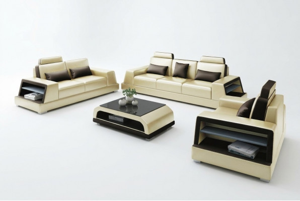 Sofa Canapé Polster 3 Sëtzer Lieder Sofas Couchen Sëtz Garnituren Dräisëtzer