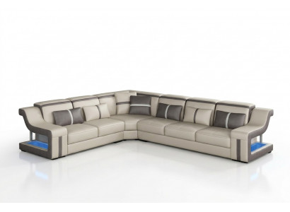 Eckcouch Couch Canapé Polster L-Form Wunnlandschaft Sëtzgrupp Canapéeën