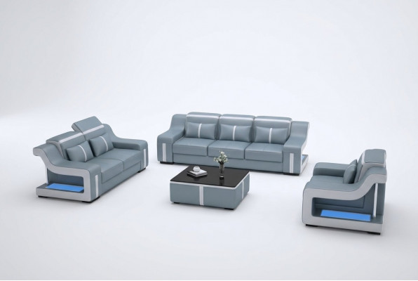 Soffagarnitur 3+1 Polster Designer Sofaen Garnitur Couche Sofa Garnituren