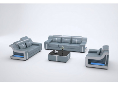 Soffagarnitur 3+1 Polster Designer Sofaen Garnitur Couche Sofa Garnituren