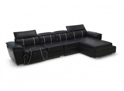 Eck Stoff Ecksofa L Form Sofa Couche Design Couche Polster Textil Modern