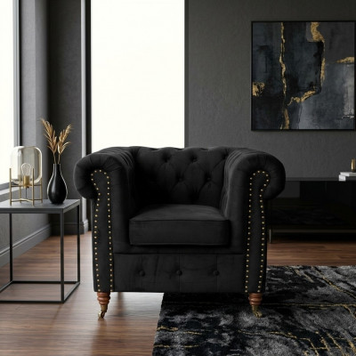 Design Sëtz Lieder Luxus Fernseh Canapé 1 Plaz Relax Sofa Lounge Club