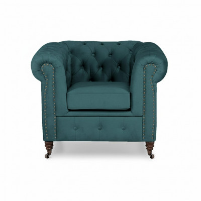 Chesterfield Fauteuil 1 Sëtz Couch Polster Sofas Couchen Nei Lounge Club