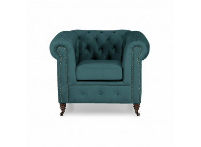 Chesterfield Fauteuil 1 Sëtz Couch Polster Sofas Couchen Nei Lounge Club