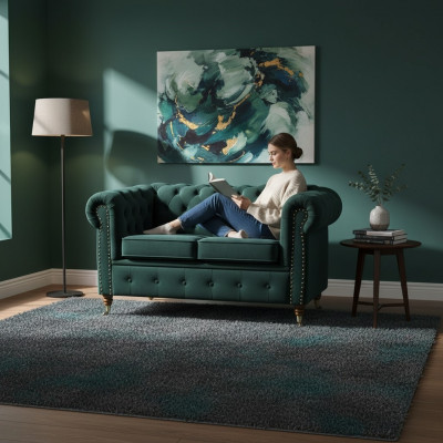 Sofas 2-Sëtzer Sofa Sëtz Couch Polster Garnitur Modern Couchen Nei Zweisëtzer