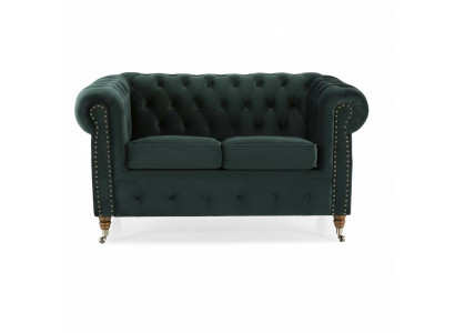 Sofas 2-Sëtzer Sofa Sëtz Couch Polster Garnitur Modern Couchen Nei Zweisëtzer