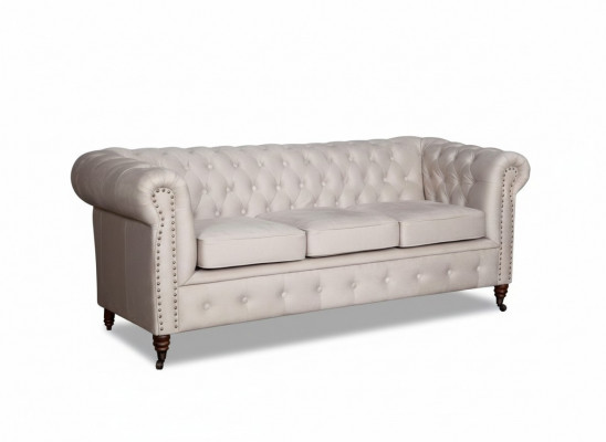 Chesterfield Sofa Garnitur 3+2 Sëtzer Design Canapé Polstersofa Garnitur Set Nei