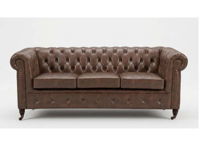 Chesterfield Kanapee Setztverkleedung Sofa Canapé Polster 3 2 Sëtz Lieder Sofasen Stoff Neien