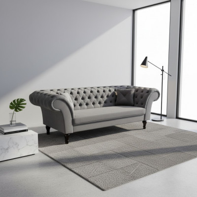Canapé 2 Plazen Design Canapéë Gepolstert Modernen Stoff Sëtz Zwéi Plazen Lieder Nei