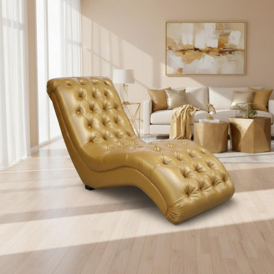 Chesterfield Chaise Longue Canapé Liegem Chaise Club Deko Relax Liegem Lieder