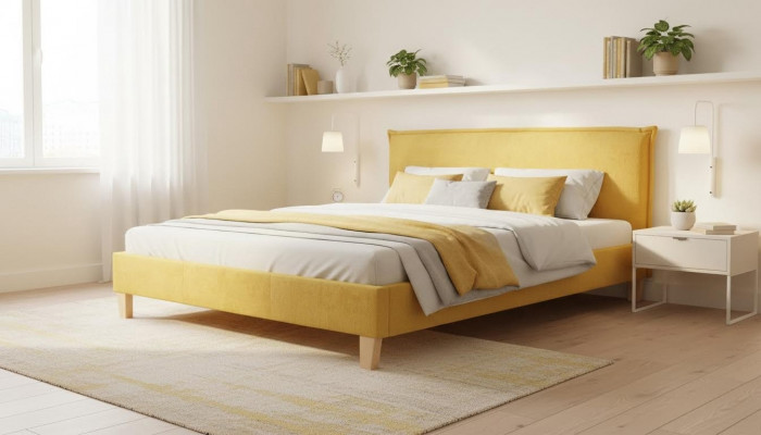 Designer Polsterbett Bett Better Textilbett Eebett Duebelbett Designerbett