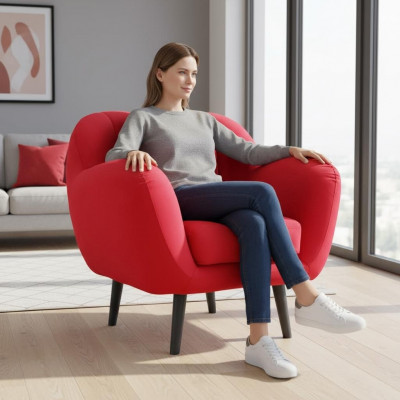 Lounge Luxus Fernseh Club Polstersëtz Design Fauteuil Canapé Canapé Relax