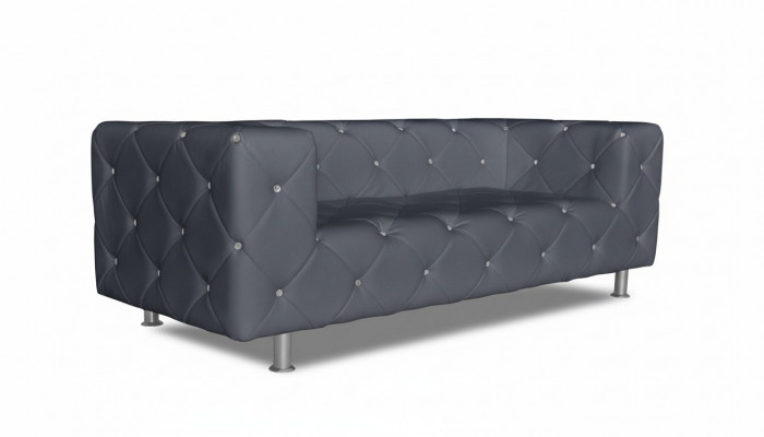 Daiersëtzegt Canapé Polster Design Sofa 3er Sëtz Sofa Sall Chesterfield Gro Nei
