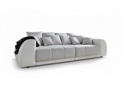 Sofa Canapé 310cm Polstersofas 5 Sëtzer Textil grouss xxl Wunnzëmmer Canapéen