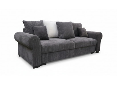 Schlofpsofa grouss xxl Lümmel Wunnzëimmer Couch 256cm Bettfunktioun Sofa
