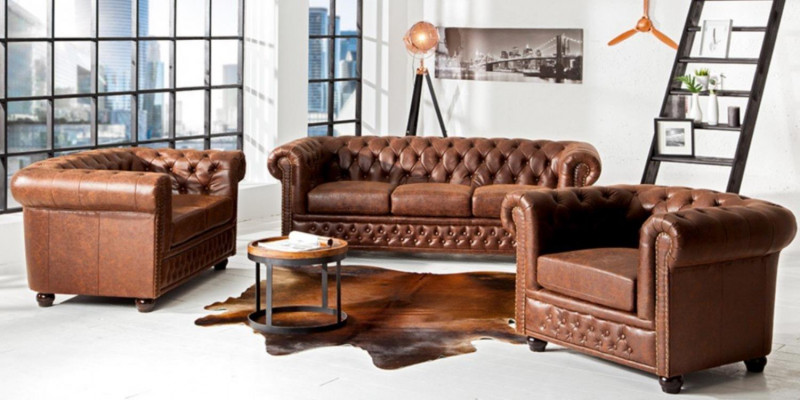 Sofagarnitur 3+2 Sëtzer Nei Set Design Sofas Polster Deko Couchen Lieder