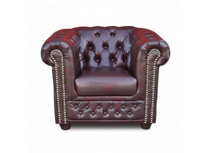 Chesterfield Fauteuil Fernsehcouch 1-Sëtz Sofa Stoff Textil Couchen Polster