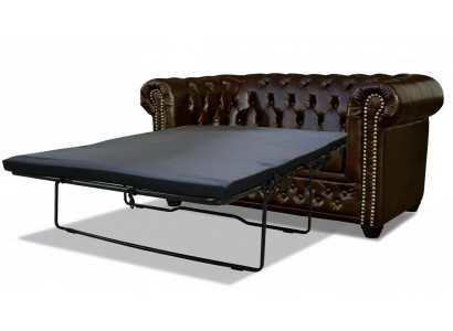 Sofa 2 Sëtzer Canapé Design Polster Modern Lieder Stoff Bettfunktioun Zweesëtzer