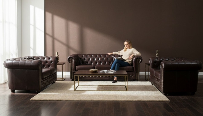 Lieder Sofa Sofagarnitur 3+2+1 Sëtzer Set Garnitur Polstersofa Canapé